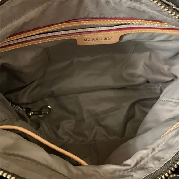 MZ Wallace Crosby Hobo bag in Moondust Metallic. NWT - Picture 9 of 13